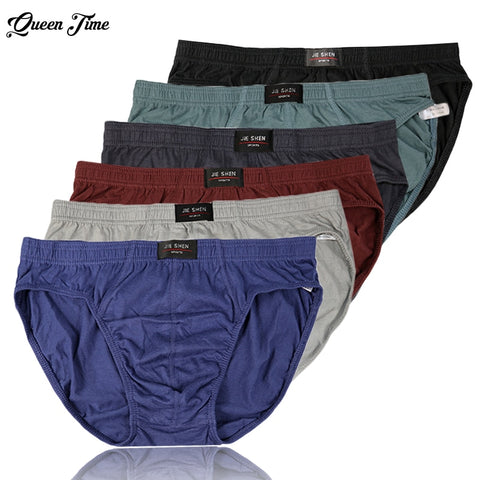 New arrival Solid Briefs Factory Direct Sale 4pcs / Lot Mens Brief Cotton Mens Bikini Underwear Pant For Men New Fashion - Bikinisexy