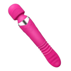 Heating Stretch Dildo G Spot Vibrator for Woman Powerful Adult Sex Toys Personal Clit Massager Magic Wand AV Vagina Stimulator - Bikinisexy