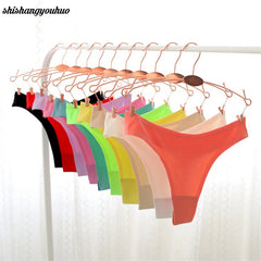 Ultra-thin Women's Panties Ladies Underwear Thongs Knickers Sexy Lingerie Seamless G-string G string Bikini intimates Hot 2018 - Bikinisexy
