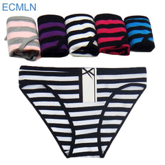 Free shipping 5pcs/lot New Women's cotton panties Girl Briefs Ms. cotton underwear bikini underwear sexy Ladies Briefs 2017 - Bikinisexy