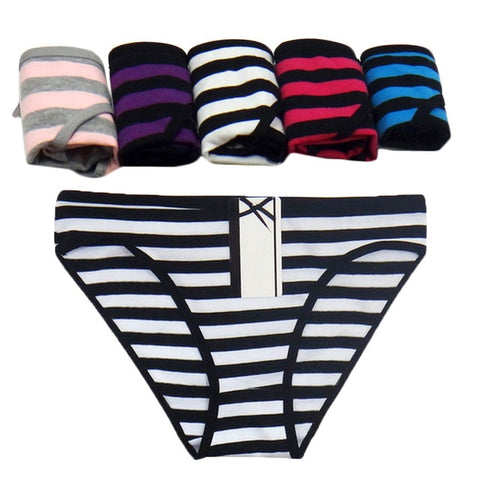 Free shipping 5pcs/lot New Women's cotton panties Girl Briefs Ms. cotton underwear bikini underwear sexy Ladies Briefs 2017 - Bikinisexy
