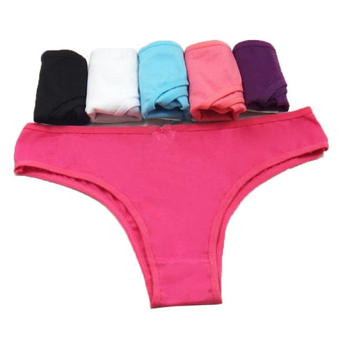 Free shipping 5pcs/lot New Women's cotton panties Girl Briefs Ms. cotton underwear bikini underwear sexy Ladies Briefs 2017 - Bikinisexy