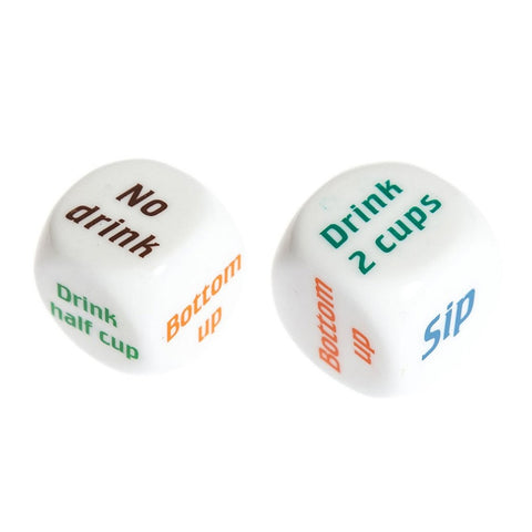 1 Pair Drinking Wine Mora English Dice Games Gambling Adult Sex Game Lovers Bar Party Pub Drinking Decider Fun Toy - Bikinisexy