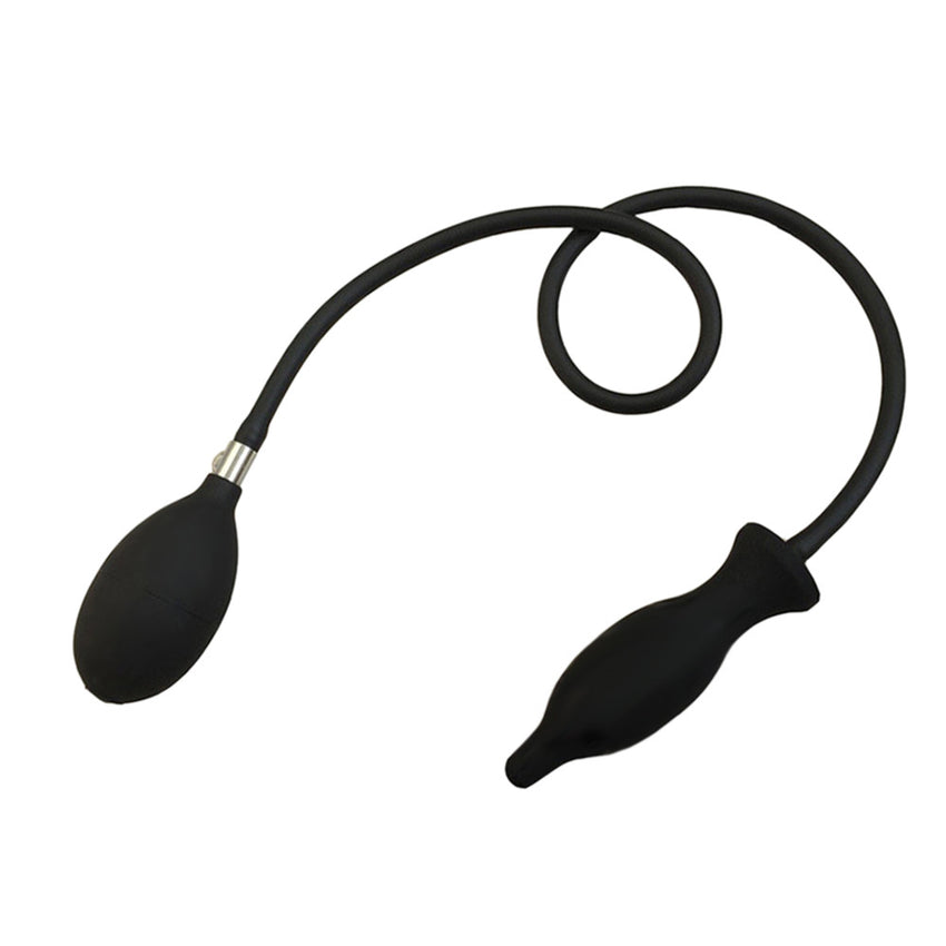 Inflatable Silicone Butt Plug Anal Dilator Expandable Dildo Adult Women Men Gay Sex Toys - Bikinisexy