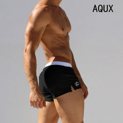 Men Swimwear Surf Board Beach Wear Man Boxer Shorts Swim Suits Gay Pouch Swimming Trunks - Bikinisexy
