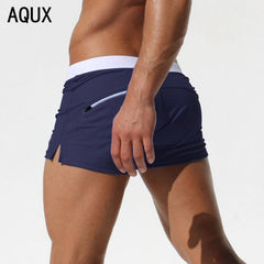 Men Swimwear Surf Board Beach Wear Man Boxer Shorts Swim Suits Gay Pouch Swimming Trunks - Bikinisexy