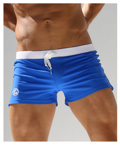 Men Swimwear Surf Board Beach Wear Man Boxer Shorts Swim Suits Gay Pouch Swimming Trunks - Bikinisexy