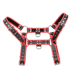 Men's Chest Straps Sexy Bondage Restraints PU Belt Harness Gay Buckles Fetish Clubwear Sex Toys For Cosplay Foreplay BDSM - Bikinisexy