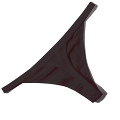 Hot Sale Sexy Women Cotton G String Thongs Low Waist Sexy Panties Ladies' Seamless Underwear Drop Ship - Bikinisexy