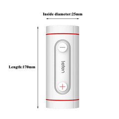 Leten Space Capsule Flip Masturbation Cup Sucking Stimulating Penis Adult Sex Toys For Men Sex Products,Red - Bikinisexy