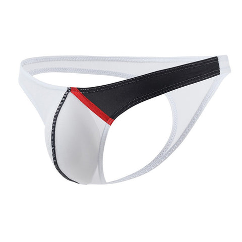 Sexy Gay Underwear Men's Ultr-thin Ice Silk Man Low Waist U Convex Underpants - Bikinisexy