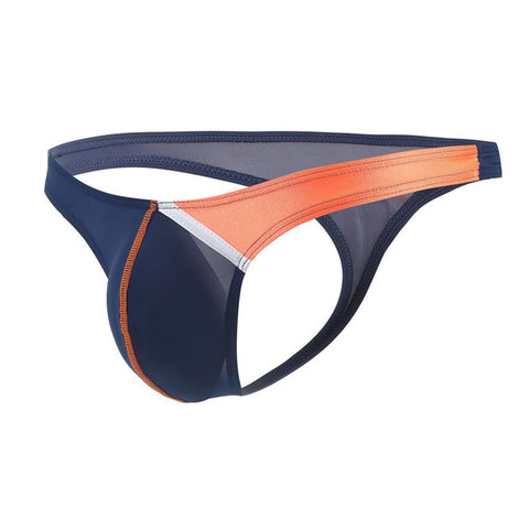 Sexy Gay Underwear Men's Ultr-thin Ice Silk Man Low Waist U Convex Underpants - Bikinisexy