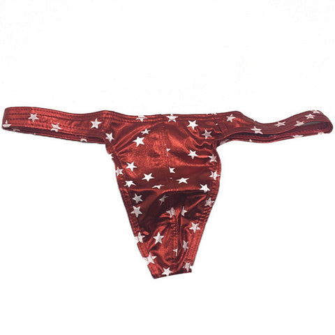 Sexy Gay Underwear Men's Ultr-thin Ice Silk Man Low Waist U Convex Underpants - Bikinisexy