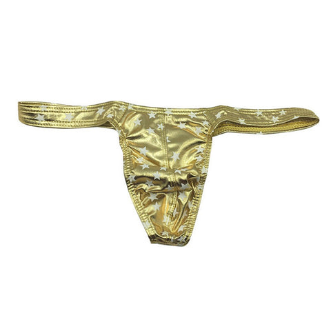 Sexy Gay Underwear Men's Ultr-thin Ice Silk Man Low Waist U Convex Underpants - Bikinisexy