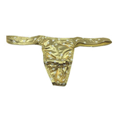 Sexy Gay Underwear Men's Ultr-thin Ice Silk Man Low Waist U Convex Underpants - Bikinisexy