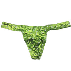 Sexy Gay Underwear Men's Ultr-thin Ice Silk Man Low Waist U Convex Underpants - Bikinisexy