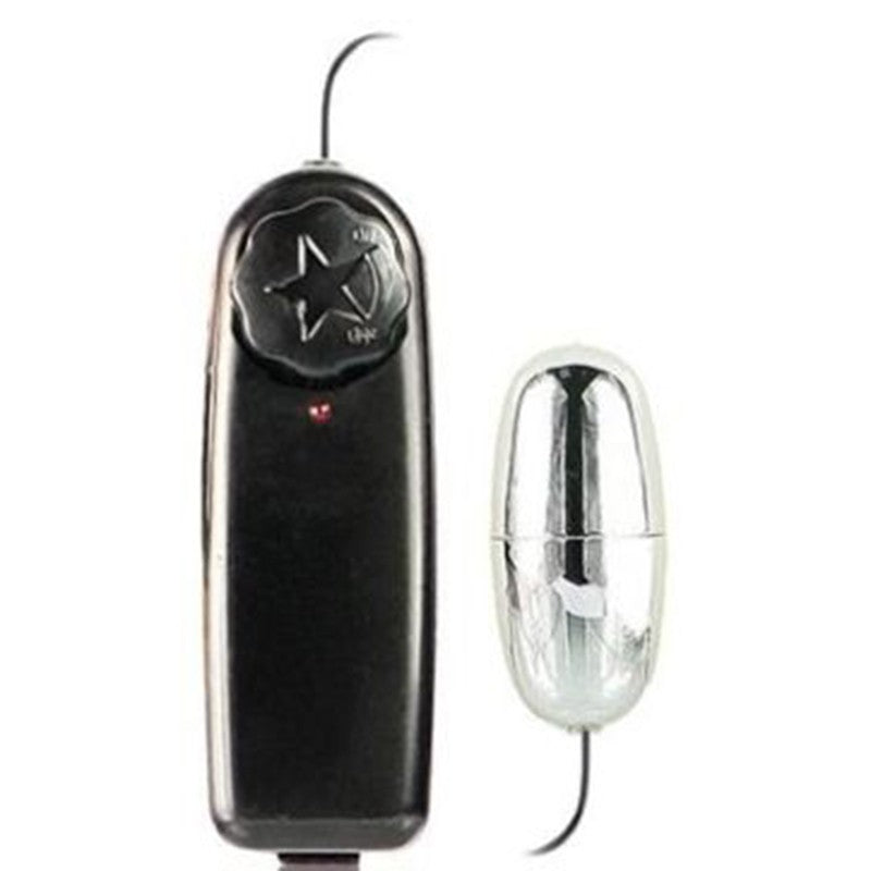 Adult Sex Toys Wired Single Jump Egg Couple Sex Toys Wholesale Silver Plated Short Jump Egg Mini Single Jump - Bikinisexy